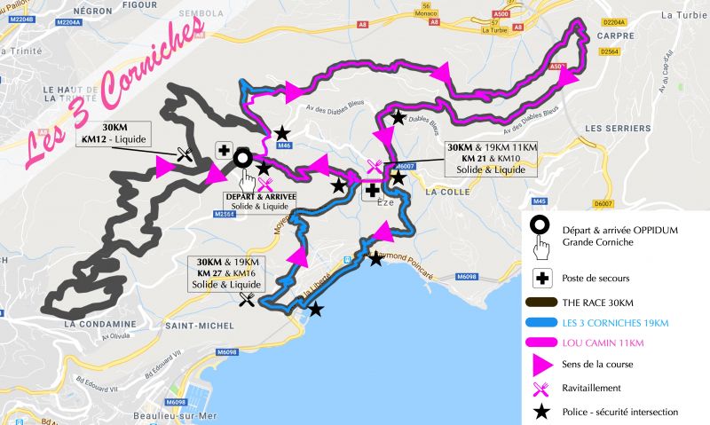 19K - les 3 corniches