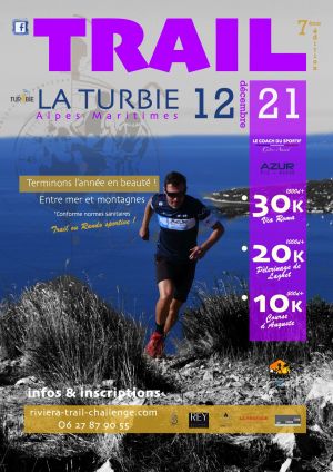 Affiche Trail La Turbie 2021